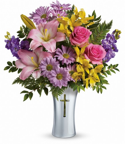 <b>Bright Life Bouquet</b> from Scott's House of Flowers in Lawton, OK